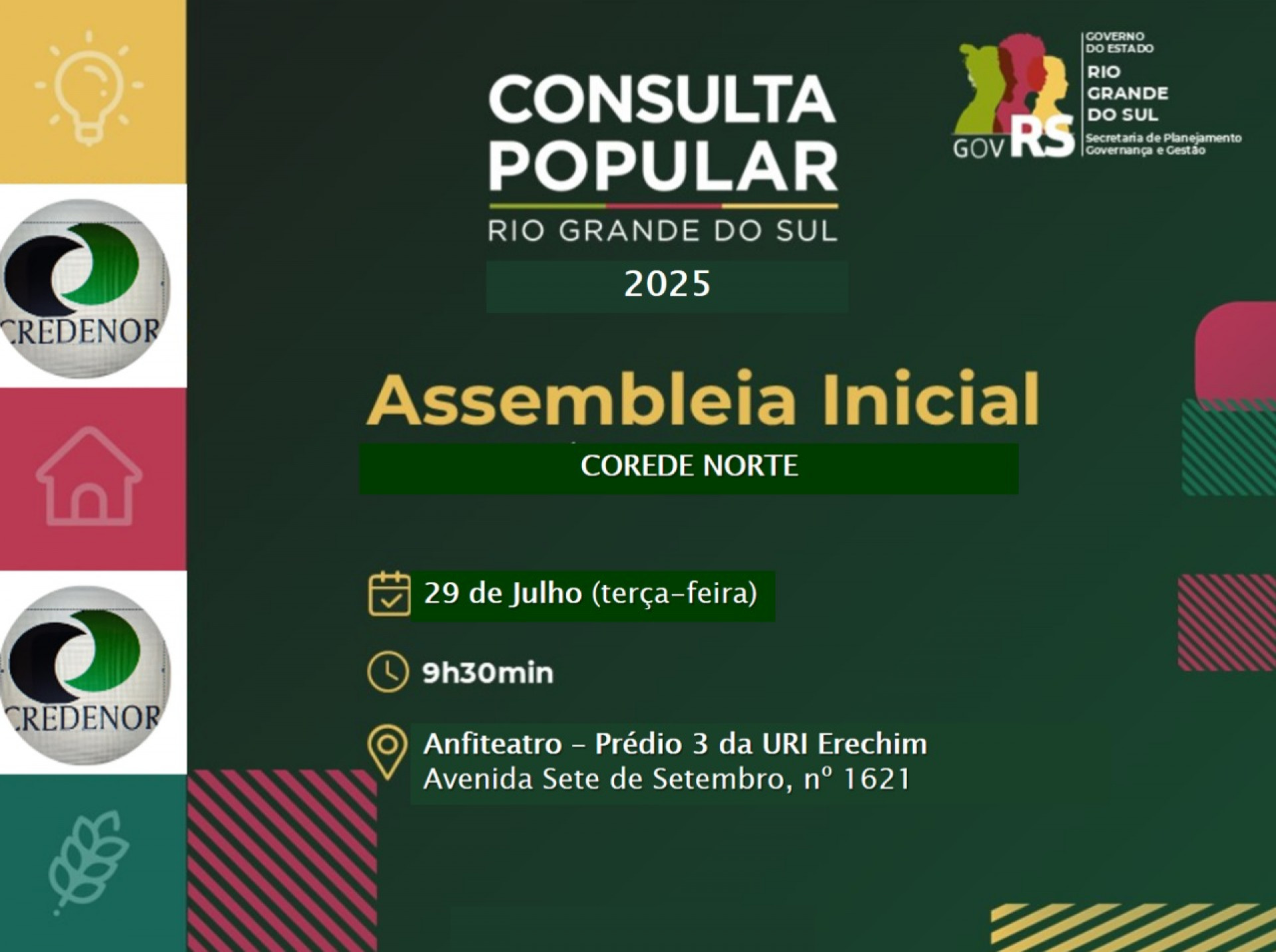 CONSULTA POPULAR 2025/2026 - PLENÁRIA INICIAL